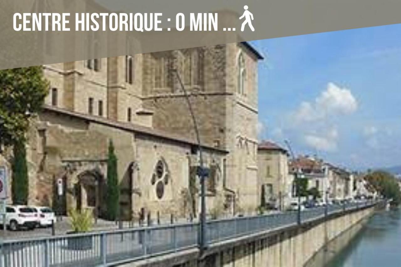 Le Bouquiniste, Centre Historique, Fibre, Ess, Rez-De-Chaussee, Bedinshop Роман-сюр-Изер Экстерьер фото