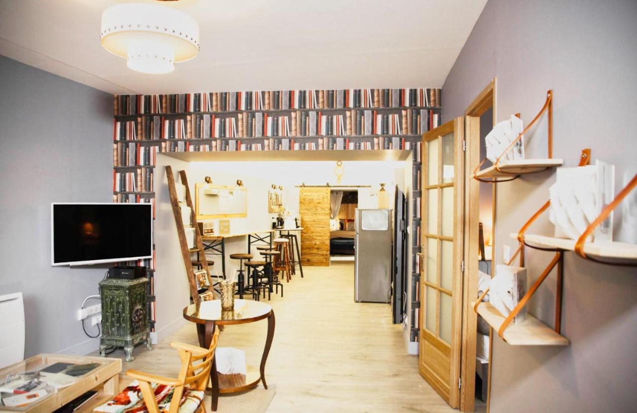 Le Bouquiniste, Centre Historique, Fibre, Ess, Rez-De-Chaussee, Bedinshop Роман-сюр-Изер Экстерьер фото